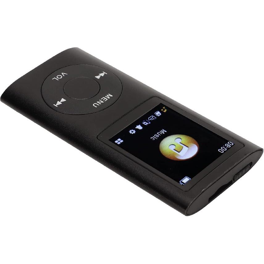 MP3 Player With 1.8 Inch LCD Screen, HiFi Lossless Sound Slim Portable Digital Audio Player for Students, Support Expandable Memory