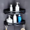 Bathroom Shower Storage Shelf Wall Mounted Shampoo Holder Punch/Punch-free