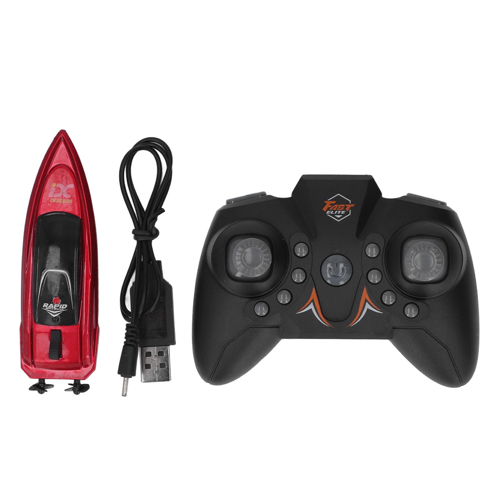 

2.4G лодка с дистанционным управлением USB высокоскоростная электрическая игрушечная лодка водонепроницаемая мини-лодка с дистанционным управлением