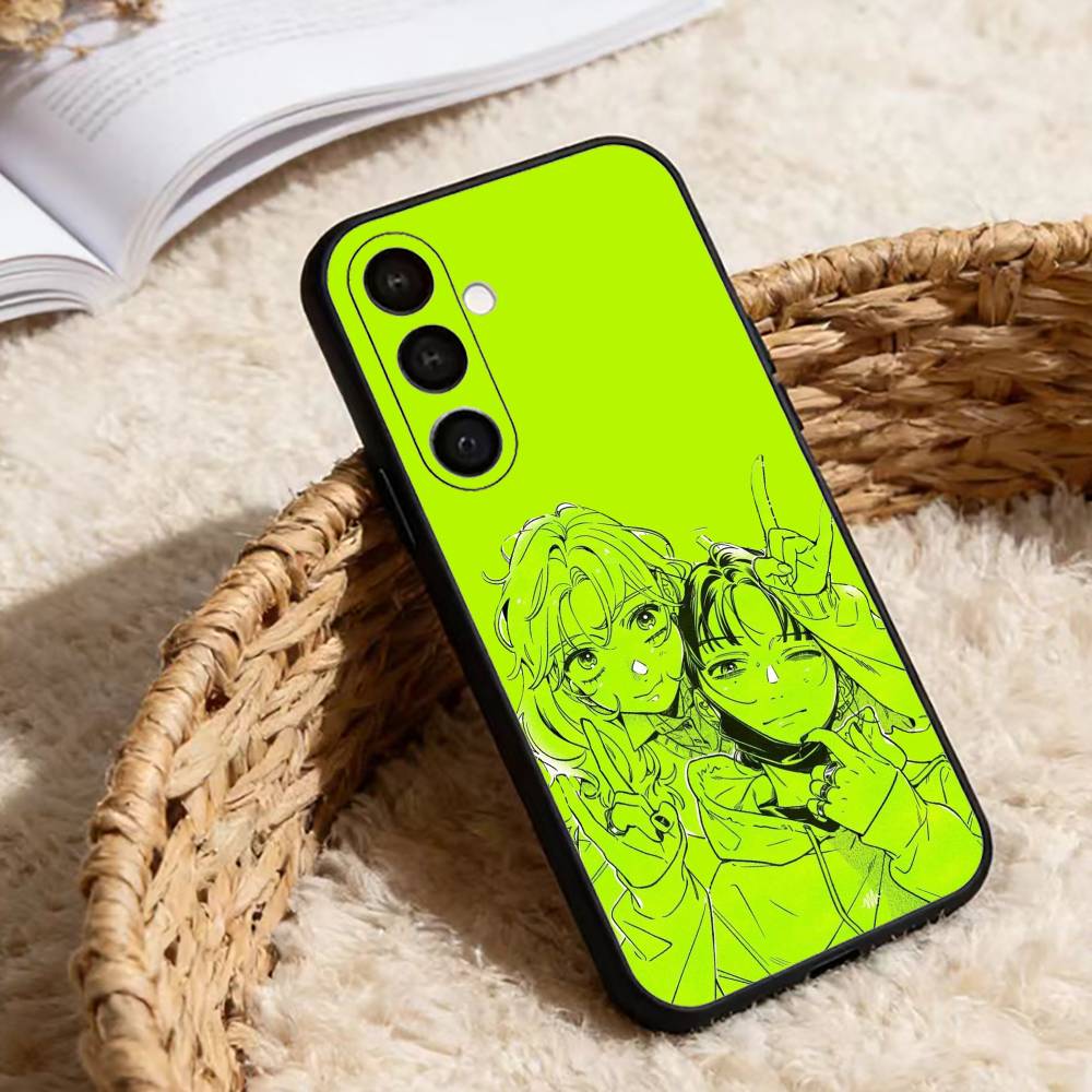 Aya Osawa Mitsuki Koga MitsuAya Phone Case For Samsung Galaxy A20,21s,22,31,32,52,53,72,73,80,91 Soft Black Shell