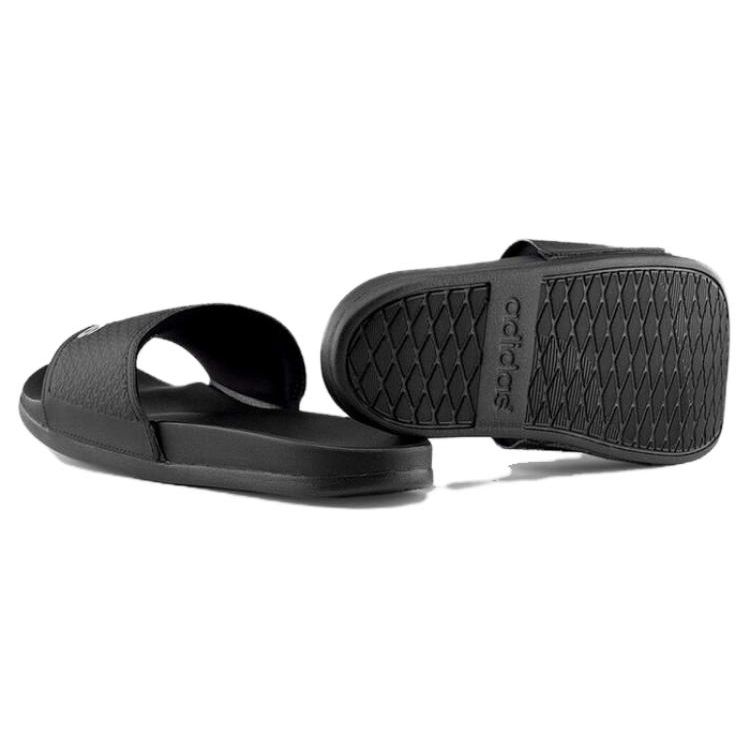 Adidas Adilette CF Slides Unisex Sandals Black Core-Black Silver-Metallic S79352
