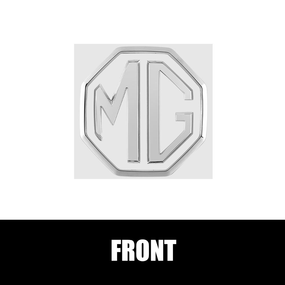 1/2 pezzi Stile Auto Cofano Anteriore Griglia Emblema Adesivo Bagagliaio Posteriore Badge Decalcomania Decorazione Per Morris Garages MG MG7 Accessori
