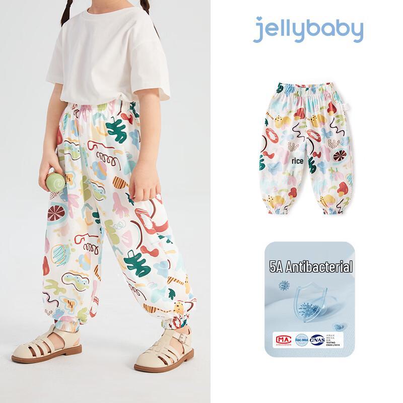 Летние брюки JELLYBABY для девочек 5A Антибактериальные, отпугивающие комаров 110