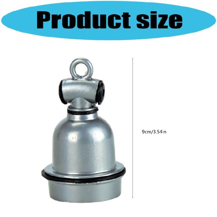 Aluminum Die Cast E27 Lamp Holder with Line Switches for Reliability Performances and Bulb Versatilities