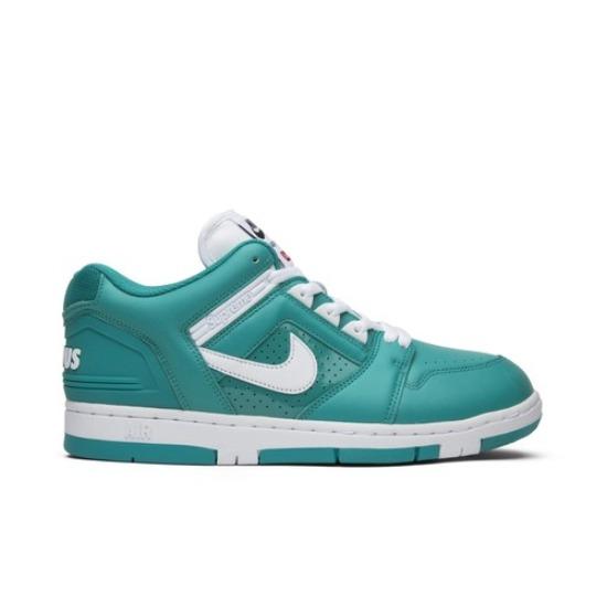 Nike Supreme X Air Force 2 Low Teal AA0871-313