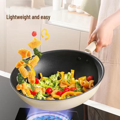 Supor 32cm Antihaft-Antibakterieller Titan-Wok