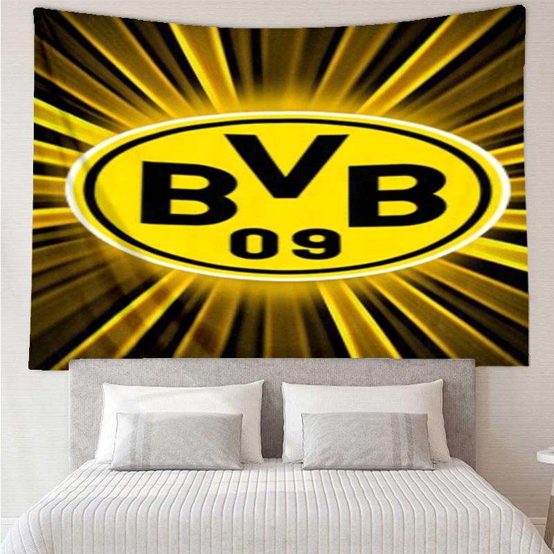 Borussia fcfc Tapestry Hanging for Bedroom,Livingroom, Playroom,Decor Art Room Wall Tapestry Holiday and Birthday Gifts