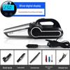 Multifunctional Four-in-One Portable Car Vacuum Cleaner: High-Power Air Pump & Handheld Tool