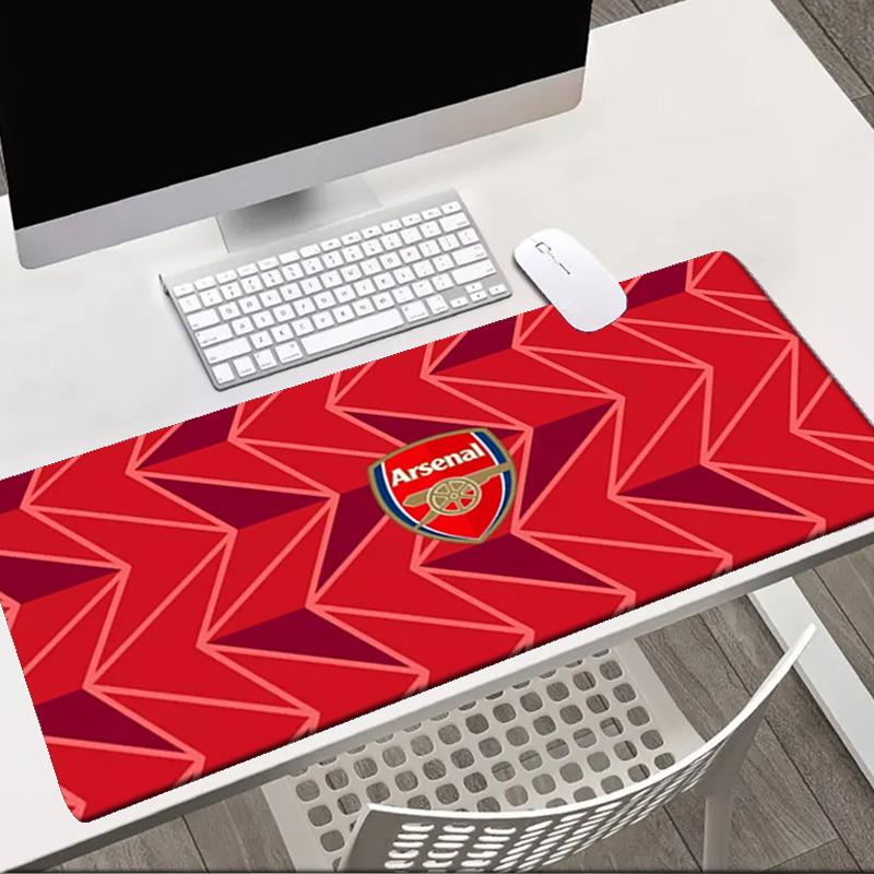 Arsenal Football Club Crest Mouse Pad Office Desk Mat, Gaming Mouse Pad Mousepad, Keyboard pad,Heavy-Duty Non-Slip Rubber Backing, Gift