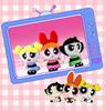 Powerpuff Girls Bubbles Plush Keychain - Cute Cartoon Doll for New Year Gift