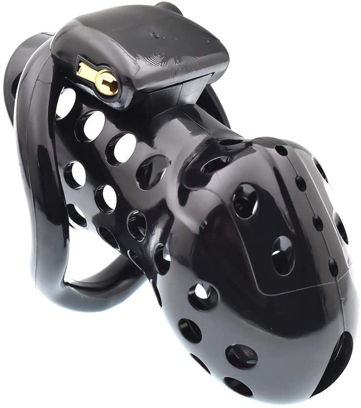 Electric Shock Penis Cage Lock for Men Belt