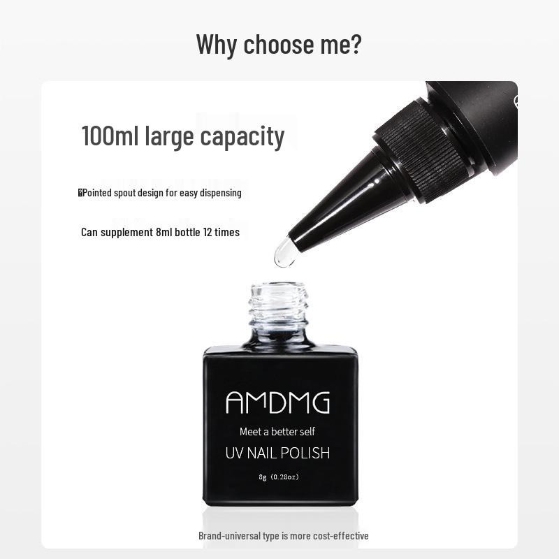 AMDMG Dot Dot 3-in-1 Black Technology Large Capacity Nail Glue for Salon Use