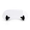 Bruce & Shark Motorcycle Windshield, Universal, 11cm X 28.5cm, Adjustable Clip, Spoiler Shield Screen, Clear.