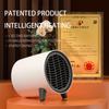 Winter Heater Fast Heating Silent Mini Hot Air Fan Desktop Heater Small Electric Heater Hand Warmer Home Office Desktop Heater