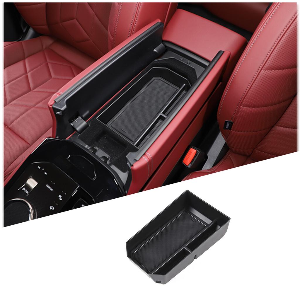 Storage Box Center Console Organizer Armrest Tray For BMW 5 Series G60 I5 2024+