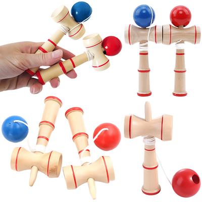 1 STuks Jade Zwaard Kendama Ballen Traditioneel Balans Vaardigheid Training Spel Houten Vangbeker Hand-Oog Coördinatie Feest Spel Attributen ZYF