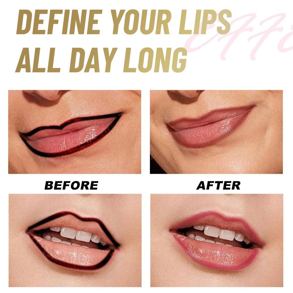 Fit Colors Peel-Off Lip Tint Stain, Magic Tear Off Liquid Lipstick Long Lasting Waterproof Matte Lip Gloss Peelable Lip Makeup Cosmetics