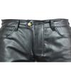 New product Locomotive Rider Straight Cycling Pants Anti-drop Pants Motorcycle Waterproof Windproof Elastic Leather Pants, Racing Pants