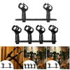 Bar Holder Mic Mount Compact Sturdy Heavy Duty Stereo Array Spacing