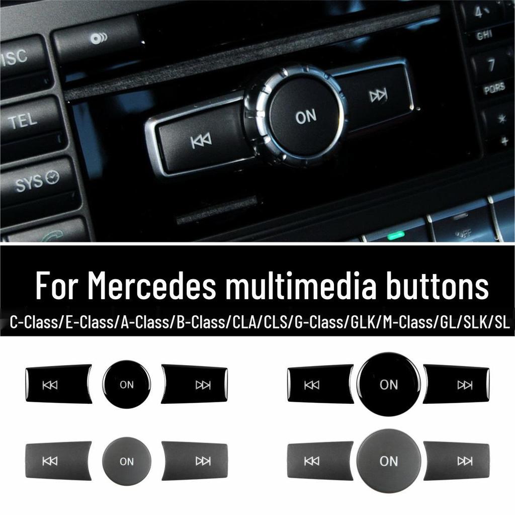 Compatible with Mercedes-Benz Multimedia Buttons: C-Class, E-Class, A-Class, B-Class, CLA, CLS, G-Class, GLK, M-Class, GL, SLK, SL.