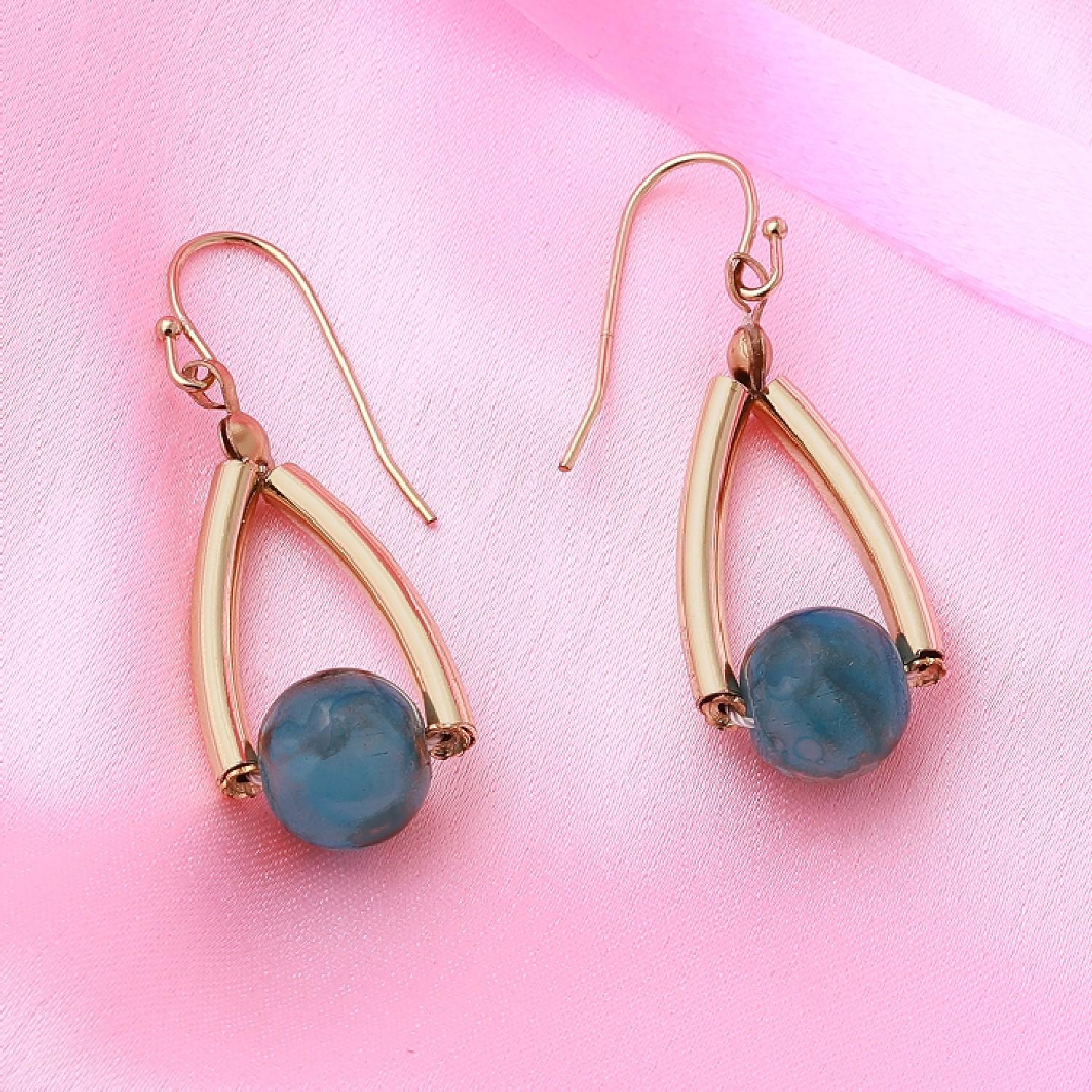 

Позолоченные серьги-подвески Estele Splendid для женщин