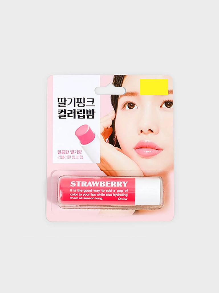 Oryx Color Lip Balm 4.8g - Strawberry Pink