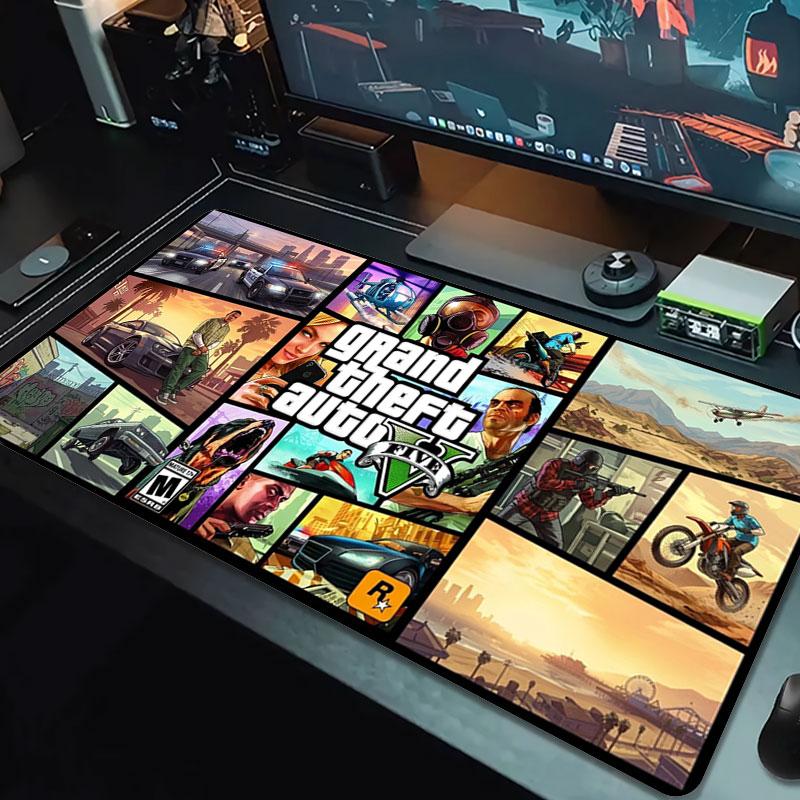 Adventure Large Size Mouse Pad Large Gaming Table Cushion Nonslip Laptop Tablet Big Mousepad Xxl Mat Mini Pc Playmat With Lock Edge