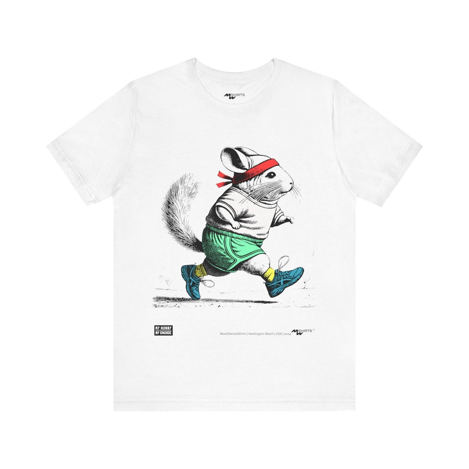 Jogging Chinchilla Tee, Perfect Jogging Gift S