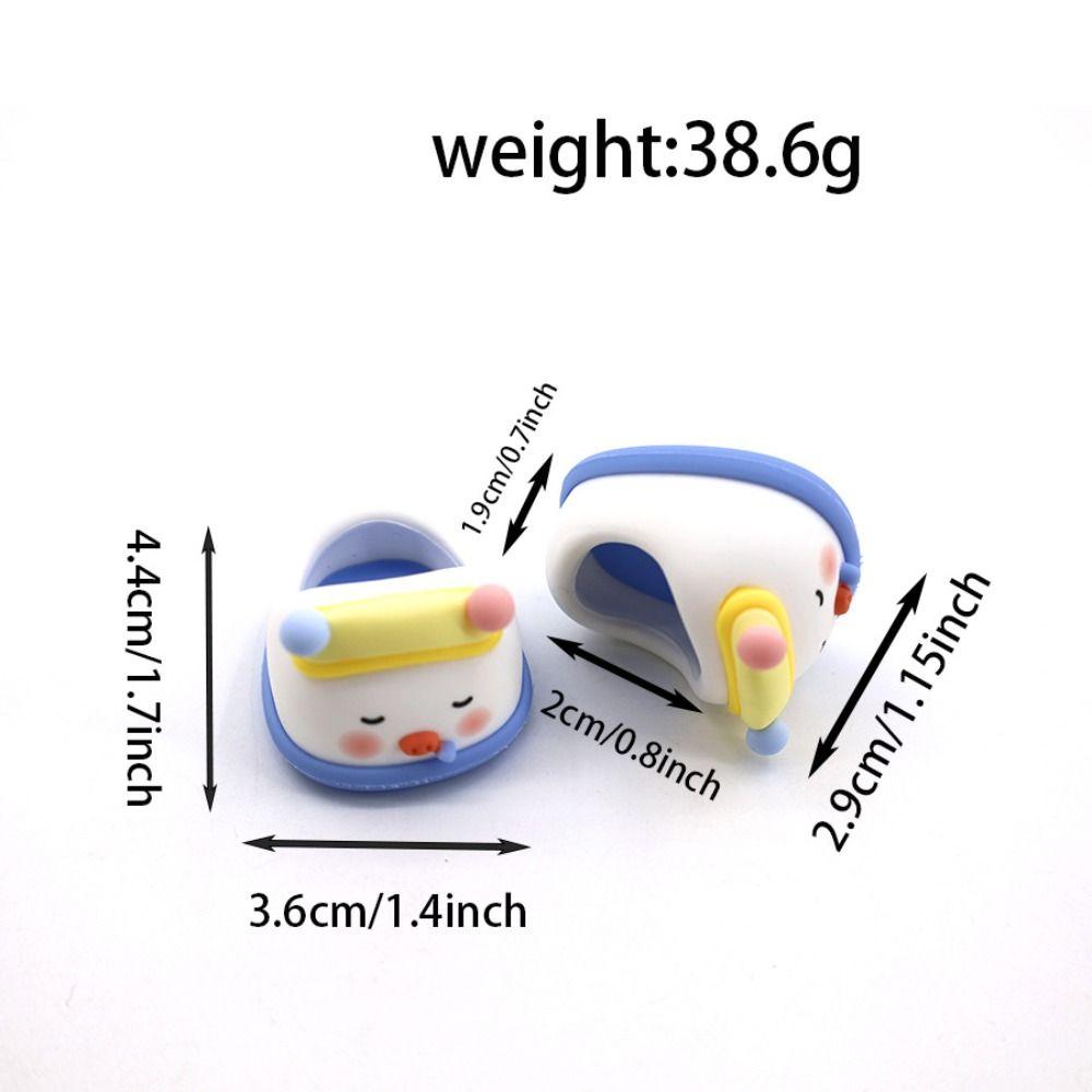 Cotton Doll's Shoes 20cm Board Shoes Cartoon Soft Rubber Shoes  Birthday Gifts