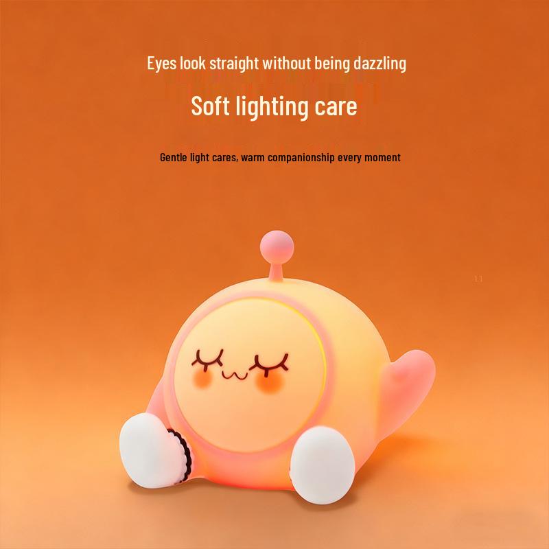 Egg Boy Silicone Night Light: Sleep Companion & Children's Gift