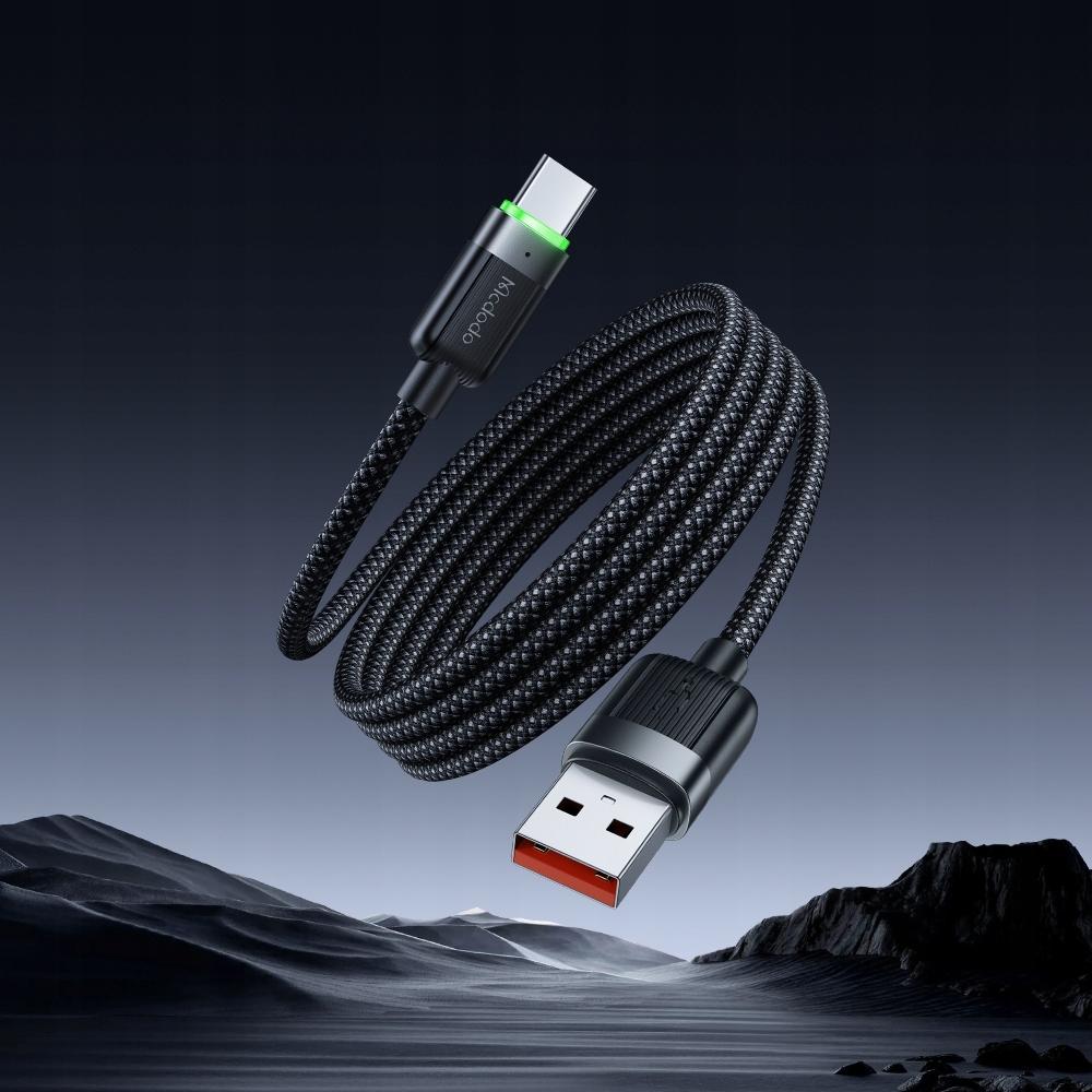 Mcdodo Usb-C Fast Charging Cable For Samsung Xiaomi Type C 6A 100W 1M Led