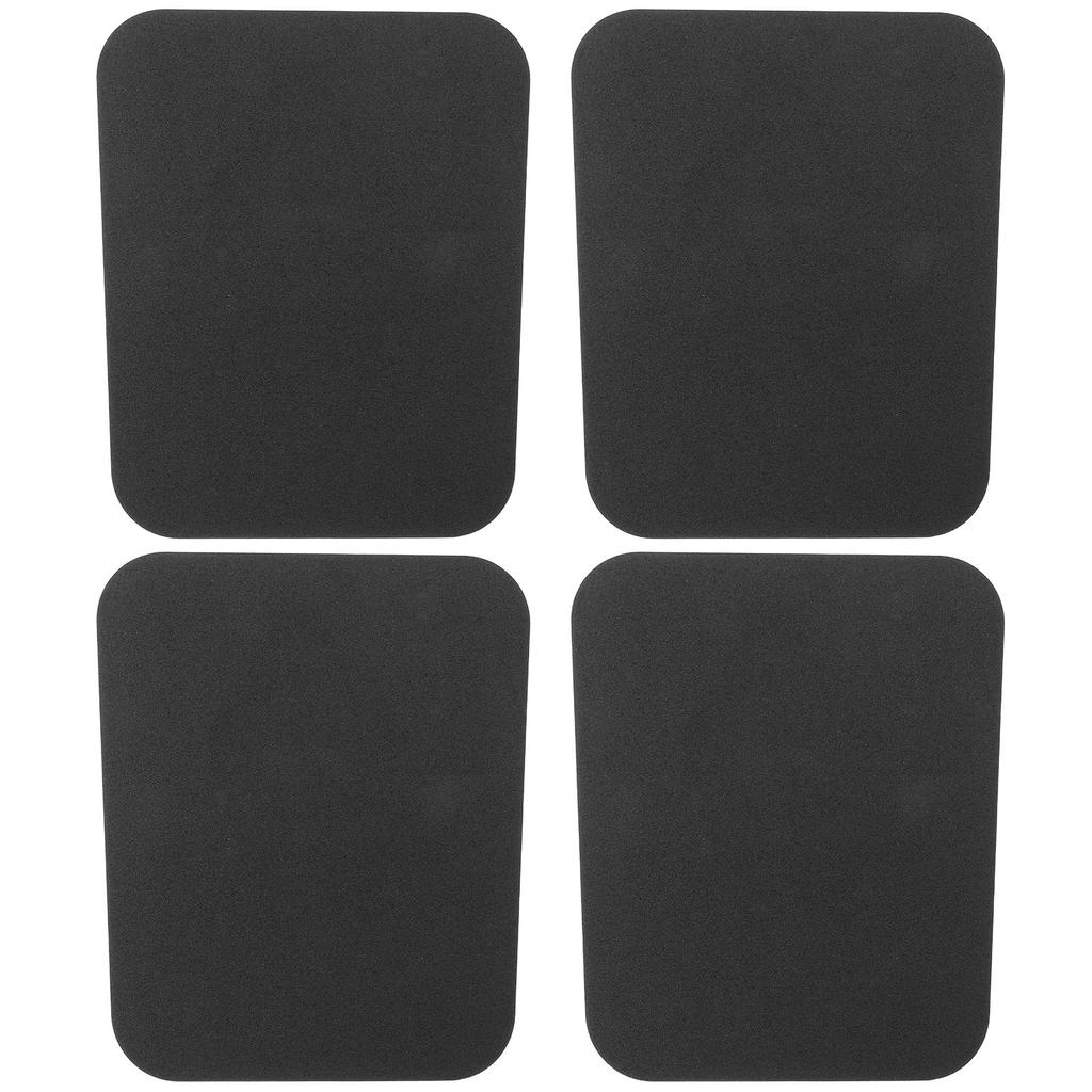 4Pcs Snow Ski Shin Guards Black Breathable Cuttable Padded Lightweight Impact Protection Ski Boot Liners for Skiing Snowboarding