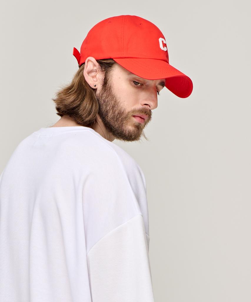CARGOBROS Cb Pastel Logo Ball Cap (Red)