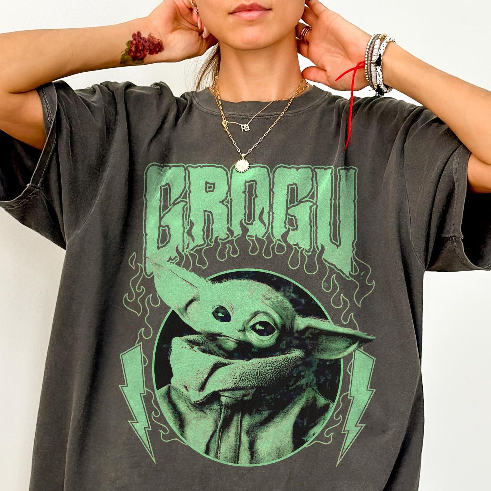 Vintage Grogu Shirt - Star Wars Tshirt,Grogu Sweatshirt,This Is The Way,Mandalorian and Grogu Movie Tshirt L