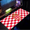 As Monaco Crest Mouse Pad, Rubber Base, Mouse Pad for Gamers and Office Use, Gaming Desk , Easy To Clean Mat Christmas fan gifts