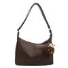 Stylish Large Capacity Tote Bag For Women Elegant Shoulder Sling Purse In Black White Brown