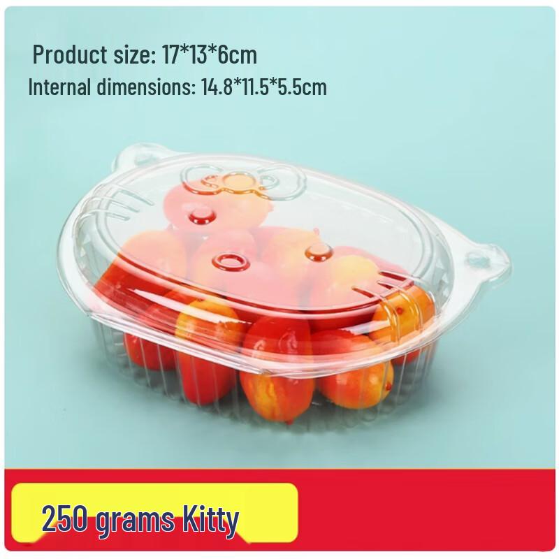 Kitty Disposable Fruit & Food Takeaway Boxes