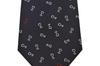 [Paul Smith] Silk Tie with Wine Glass Pattern (8cm width) eps18w012 5AE06-1A Navy