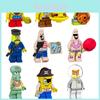 Spongebob Squarepants Building Blocks Toy With Abs Plastic Small Particles For Creative Play