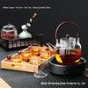 Japanese Style Glass Tea Maker Set with Electric Ceramic Stove