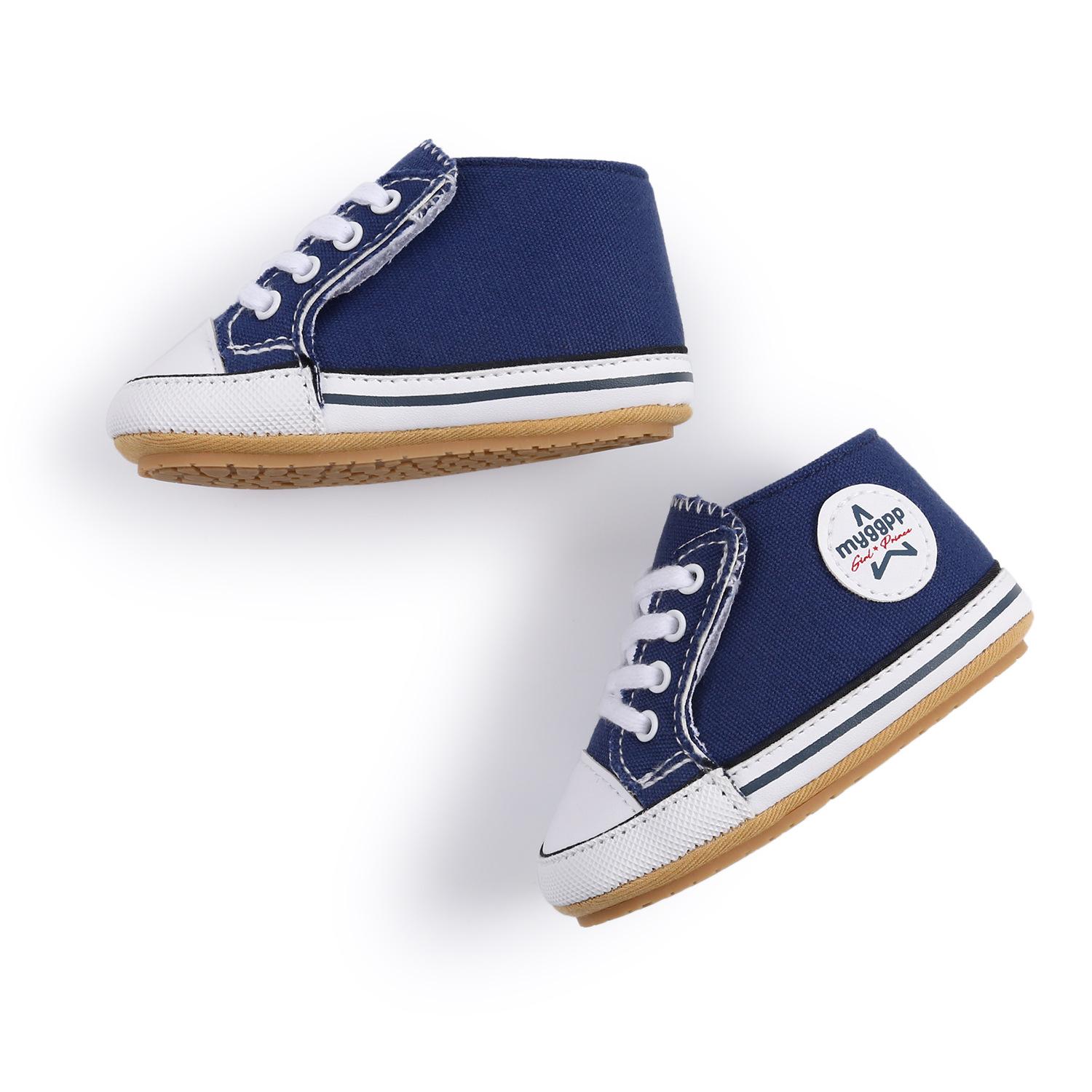 MYGGPP Повседневная парусиновая детская обувь Мокасины Детская обувь Обувь для малышей — фото 6