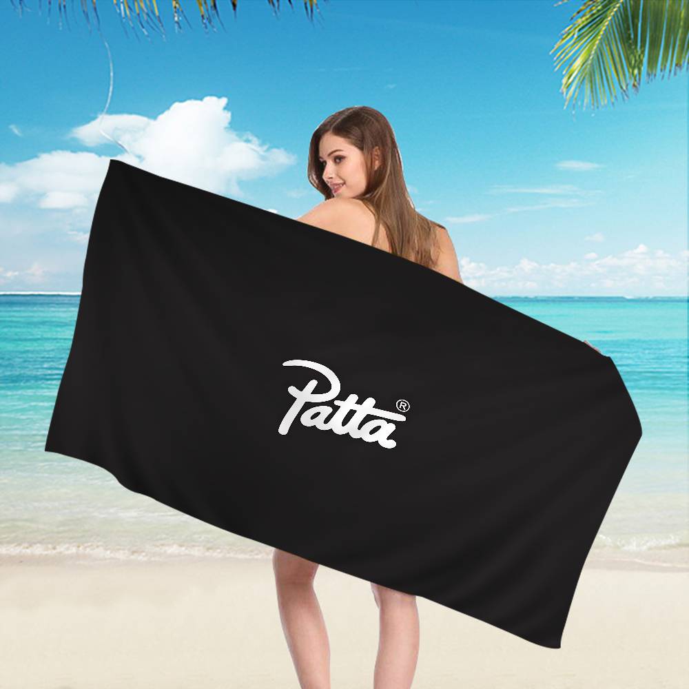 Fashion P-pattas Microfiber Beach Towel Absorbent Quick dry Soft Yoga Swimming Resort Mountain Climbing Towel