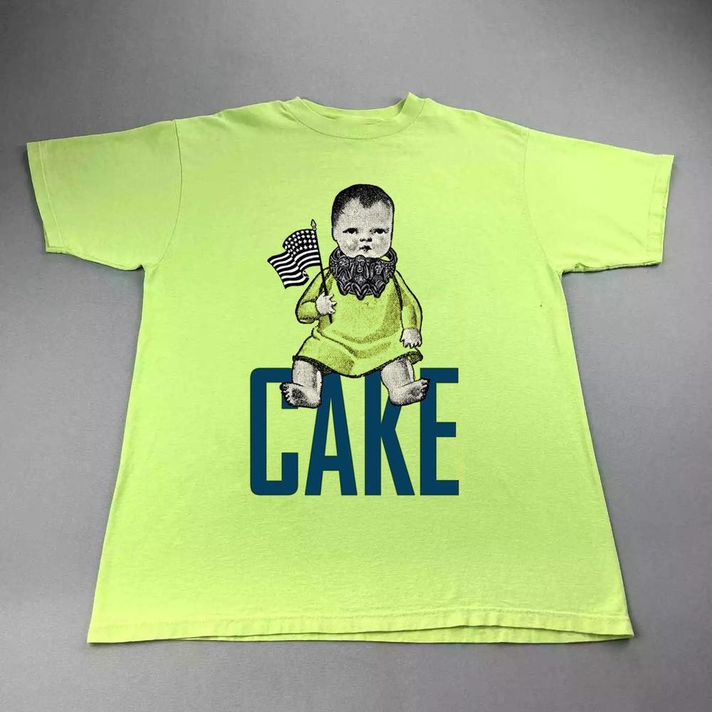 

CAKE Band Live In Concert Neon Green T Shirt Full Size S5XL SE786 Unisex T-Shirt S