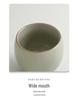 High-grade Ru Ware Personalized Ceramic Tea Cup with Hundred Family Surnames