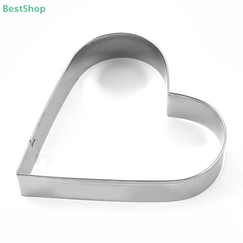 5Pcs Heart-Shaped Cookie Cutter Set - Stainless Steel Multi-Size Baking Tools For Cookies/Desserts