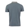 Men's Short-sleeved Polo Shirt with Logo and Piping BILL TORNADE