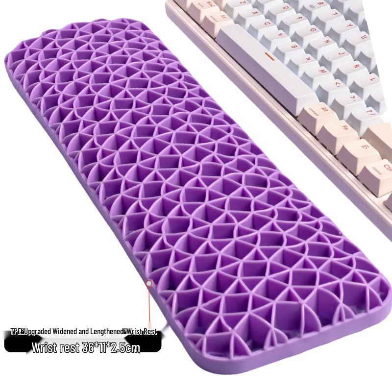 New Type Computer Keyboard & Mouse Pad with Soft, Non-Slip, Breathable Wrist Support