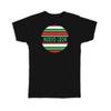 Gift T-Shirt : Nuevo Leon Mexico Distressed Circular Mexican Expat Country