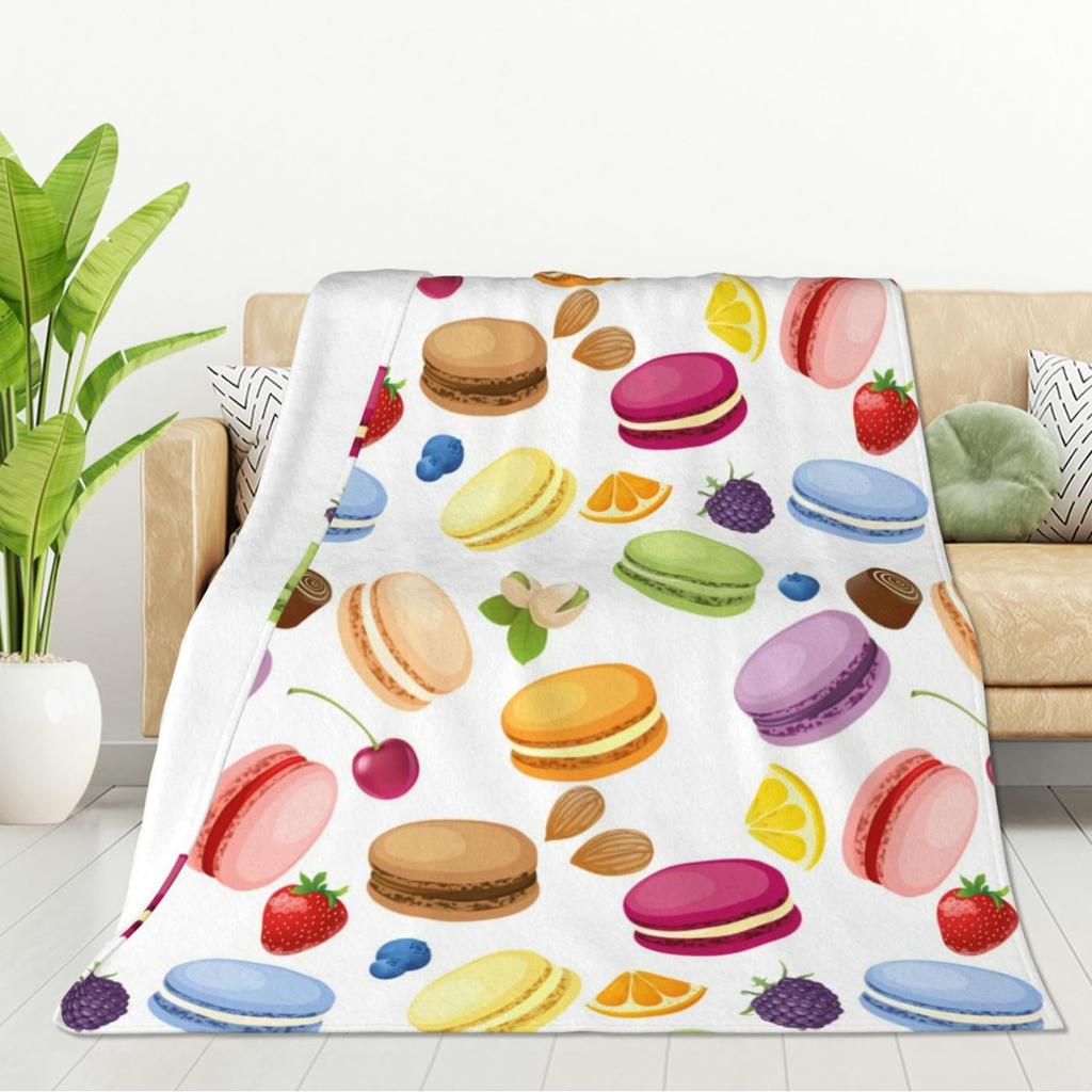 Fun Cats Digital-printed Polyester Bedroom Velvet Flannel Soft Sofa Cover Blanket Fleece Soft Sofa Cover Blankets for Beds