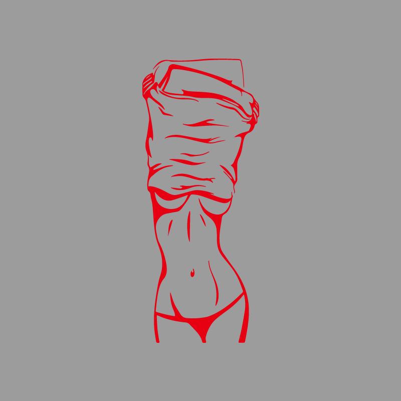 Sexy Lady Posing Decals & Bumper Creative&funny Stickers for Cartoon Fans&lover,high Quality for Car Trucks Motorcycles & Laptop